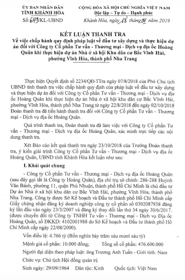 Công[-]ty[-]Địa[-]ốc[-]Hoàng[-]Quân:[-]Nhiều[-]sai[-]phạm[-]lớn[-]trong[-]việc[-]bán[-]nhà[-]ở[-]xã[-]hội